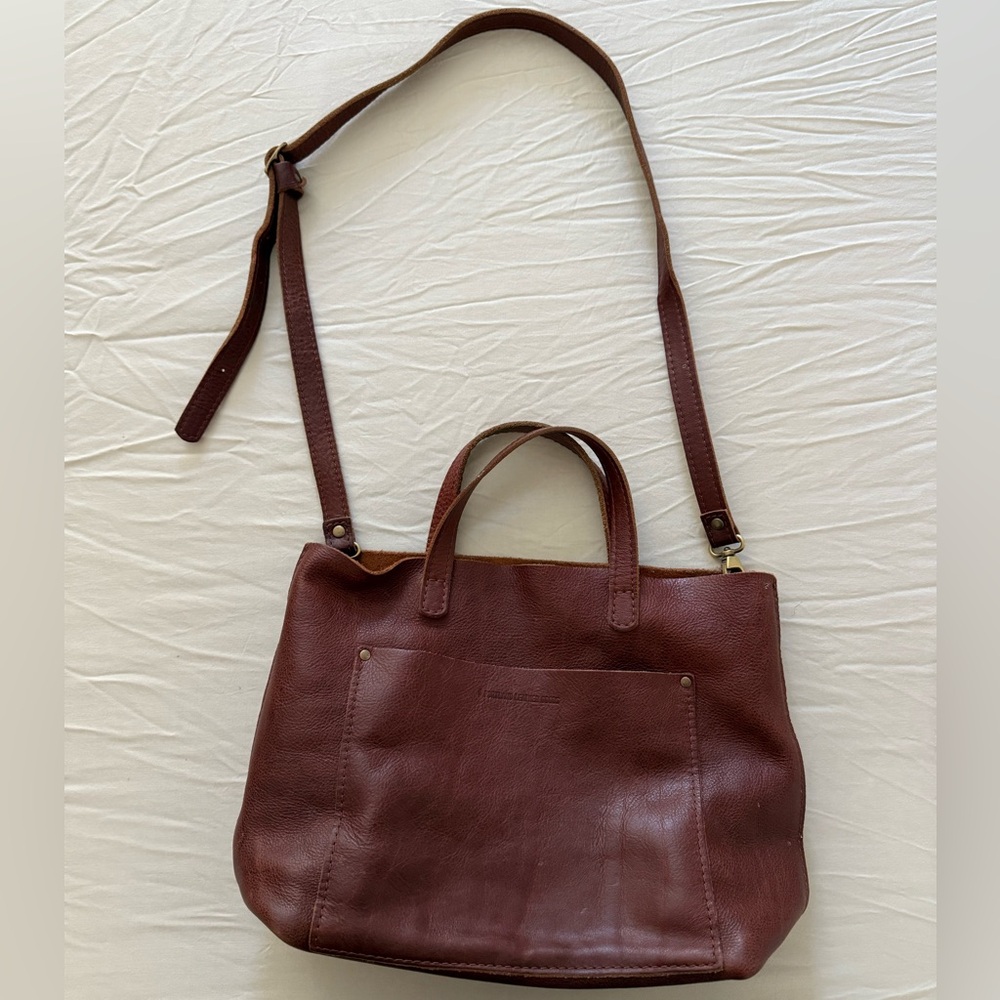 Portland Leather Goods 'ALMOST PERFECT' MEDIUM CROSSBODY TOTE